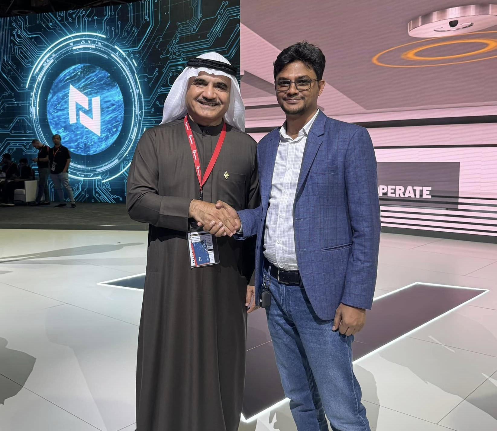 At Dubai Fair with NAFFCO